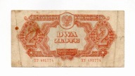 2 zł 1944r.ser.XT-obowiązkowym