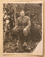 ŻOŁNIERZ, WOJSKOWY - CIEKAWE STARE ZDJECIE