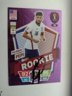 Karta panini autograf USA Ricardo Pepi Fifa World Cup Qatar Rookie