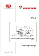 Welger RP 245 - instrukcja obsługi prasy zwijającej PL (2009)