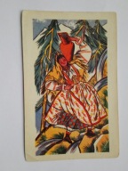 Malarstwo HARNASIE - Zofia Stryjeńska - stara pocztówka