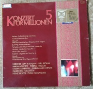 Various - Konzert Für Millionen 5 Winyl lp