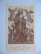 STANIĄTKI CUDOWNY OBRAZ MATKI BOSKIEJ BOLESNEJ przedwojenny ŚW. OBRAZEK