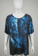 Bitter Sweet Męski T-Shirt "Skywalker" 42 XL – Koszulka na Krótki Rękaw