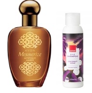 Avon Woda Toaletowa Mesmerize Mystique Amber + szampon Coconut Zestaw