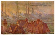 Zabrze k. Gliwice. Pocztówka plebiscytowa. Huta Donnersmarcka. Lata 20-te