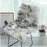 Dywan z Imitacji Owczej Skóry Puszysty Miękki Futrzasty Dywanik 60x100