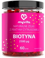 MyVita BIOTYNA 2500 µg naturalne żelki 60szt