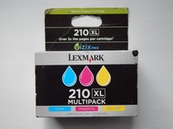 TUSZ LEXMARK 210XL Multipack CMY ORYGINALNY