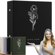 ALBUM NA ZDJĘCIA LANPN 1000 SZT 11X15 CZARNY LNANY NA PREZENT PAMIĄTKOWE