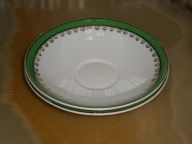 WASHINGTON POTTERY PODSTAWKI 2 SZT GREEN