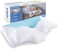 PODUSZKA ORTOPEDYCZNA ERGONOMICZNA PIANKA PAMIĘCIOWA BÓL SZYI I RAMION