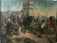 7754) BAROKOWA SCENA HISTORYCZNA