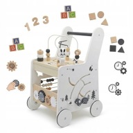 Pchacz Active Hobby drewniany 6w1 szary
