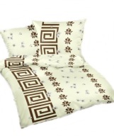 Pościel kora lux 160x200 + 2x70x80 guzik K 138-7 b-x