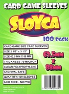 Koszulki na karty Standard CCG 63,5x88 mm Sloyca 100 szt