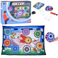 ŚCIANKA CELNOŚCIOWA BRAMKA PIŁKARSKA + ŚWIECĄCA PIŁKA ZESTAW DLA DZIECI