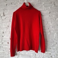 Damski golf czerwony roz. S rozciągliwy