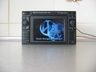 RADIO NAWIGACJA VW MFD FABRYCZNE KOD PL.MENU SUPER STAN PASSAT GOLF SHARAN