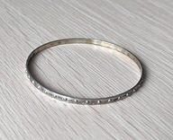 SREBRNA BRANSOLETKA - JUVELIA - PRL - próba 830 - 9 g - (2)