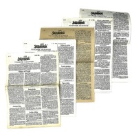 Tygodnik Mazowsze NSZZ Solidarność nr 275 280 281 287 288 rok 1989