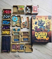 Insert / organizer do gry planszowej Dobry Rok druk 3D