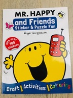 Mr. Happy and Friends Sticker & Puzzle Fun