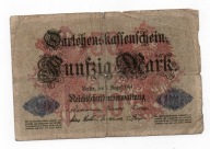 Banknot Niemcy 50 marek 1914r.