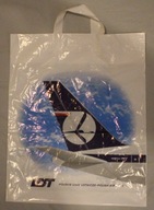 LOT POLSKIE LINIE LOTNICZE - POLISH AIRLINES DUŻA REKLAMÓWKA BOEING 767