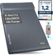 Karimata Hikenture Duża Podwójna Samopompująca 120 cm x 200 cm Wodoodporna