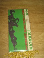 Narodowe Biegi Przełajowe Katowice 1976 30lat sportu związkowego proporczyk