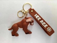 Diego Tygrys Epoka Lodowcowa Brelok Zawieszka do kluczy 3D Ice Age