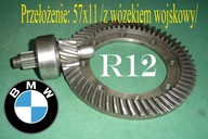 BMW R 12 17 dyfer ORYGINAŁ z kompletu talerz atak przekładnia 57x11 ŁADNA
