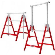 MASKO Stojak roboczy teleskopowy 80–130 cm 200kg składany kozioł K12