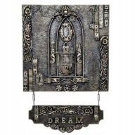 PANEL OZDOBNY_OBRAZ _ŚWIECZNIK_RĘKODZIEŁO 45 cm #2