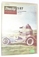 Mały Modelarz nr.5/87 Polski samochód pancerny