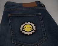 Naszywka Haftowana SŁOŃCE Golden Sun – 8 cm