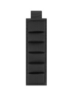 Ładownica panel na velcro na kolbę do strzelby 12GA 6-nabojowa czarna
