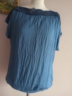 CARLA CONTI BLUZKA jedwabna na dzianinie 38/ 40