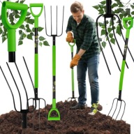 Widły 4-zębne metalowe DIAMANTO DWT01 z trzonem 120 cm