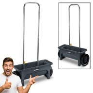 SIEWNIK RĘCZNY POWERMAT REGULOWANY 10-STOPNI 12L 46CM 109CM 1.45KG