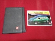 CITROEN XSARA PICASSO Instrukcja Obsługi książka gwar. Etui KOMPLET 2000