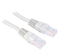 Patchcord Silver Monkey U/UTP 6 RJ45 / RJ45 1 m szary