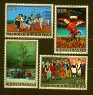 JUGOSŁAWIA ** Współczesne malarstwo Mi 1569-72