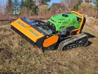 ROBOT ZDALNIE STEROWANY, KOSIARKA, MULCZER DO SKARP MDB LV400 PRO