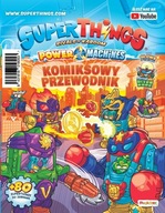 Super ZingS Things seria 7 superzings Komiksowy przewodnik POWER MACHINES