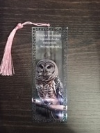 Metalowa zakładka do książki z własnym zdjęciem, grafiką, logiem