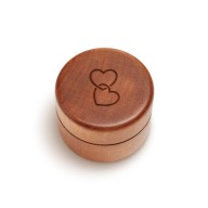 Pudełko na pierścionek zaręczynowy Tangled Hearts (Bejcowane)