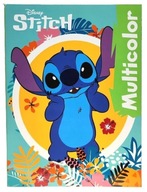 KOLOROWANKA A4 z Wzorcami STITCH DISNEY
