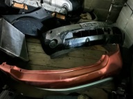 PRZEDNI ZDERZAK PRZÓD KOLOR CZARNY BLACK NISSAN MURANO Z50 2003 2007 JAPAN